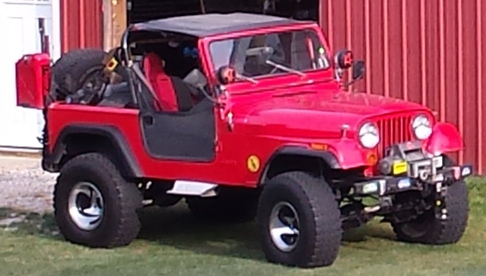 Bestop Traditional Bikini Tops for 7691 Jeep CJ7, CJ8 Scrambler